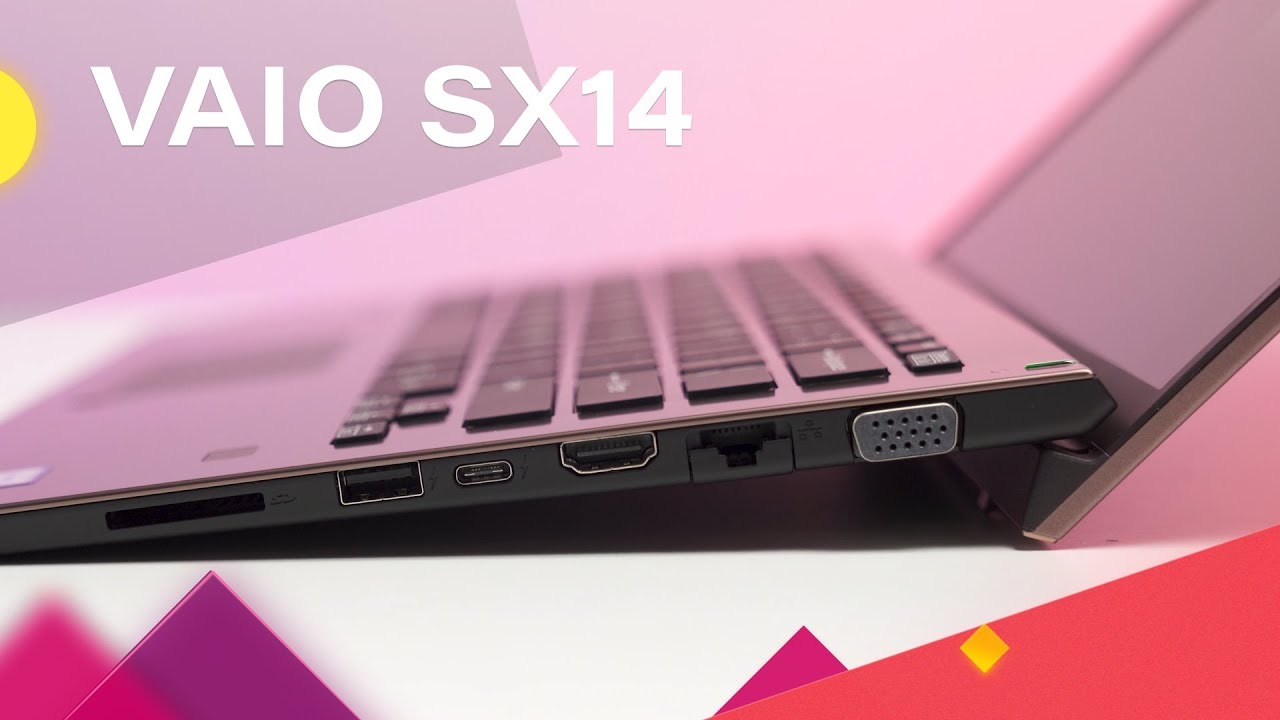 VAIO SX14 Review: Sturdy and Stylish, with Piles of Ports - YouTube