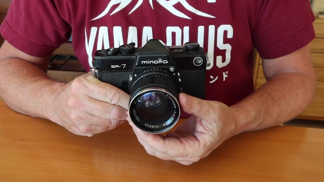 Minolta SR-7 Camera - YouTube