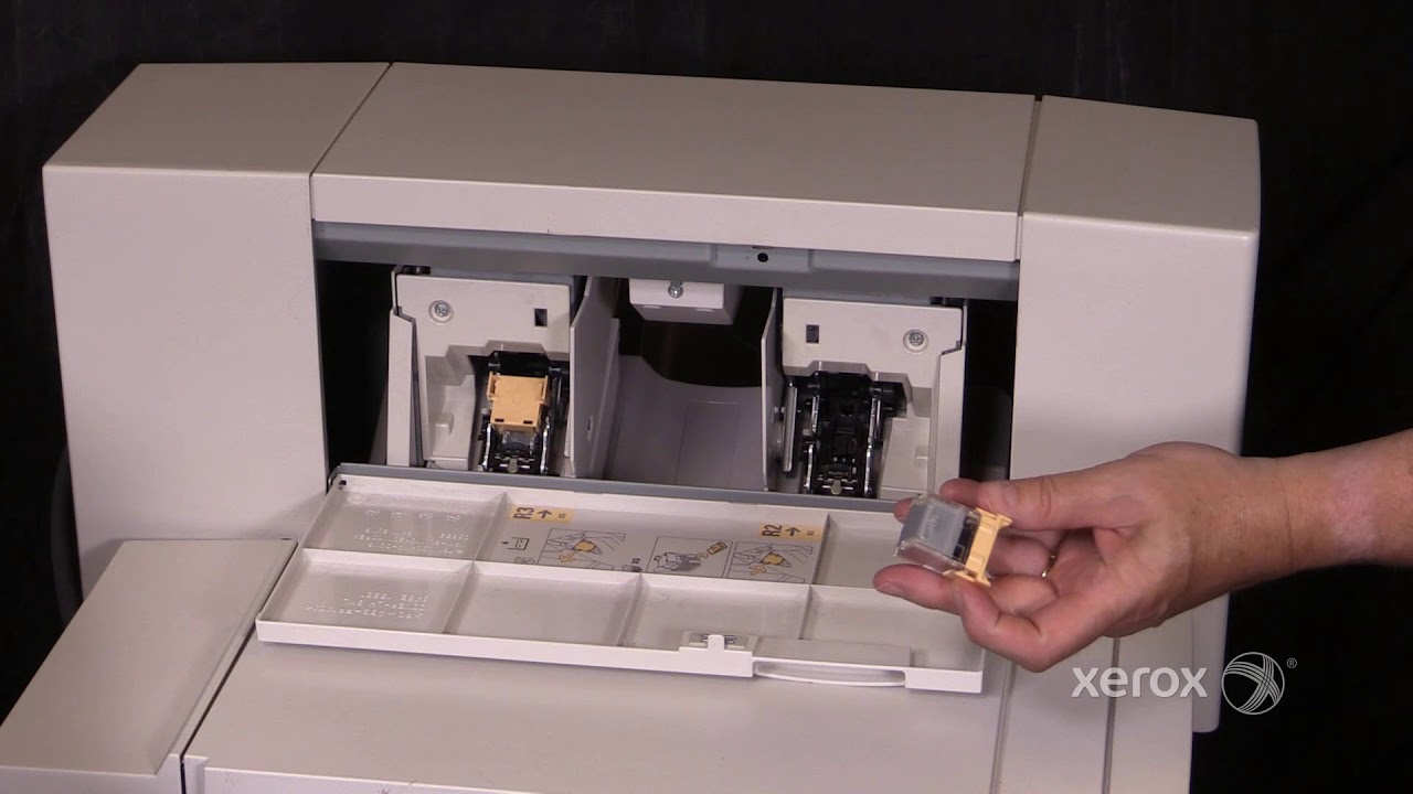 Xerox® WorkCentre® 7120/7220/7225 Replacing Staples in the LX