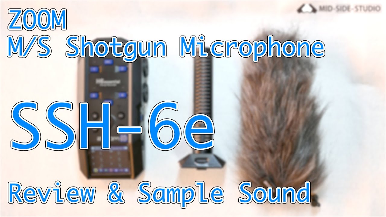 ZOOM SSH-6e レビュー・サンプル音声あり - YouTube
