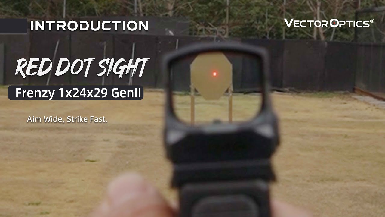6MOA | Frenzy FLEX 1x24x29 GenII Red Dot Sight | Glock® 17/19
