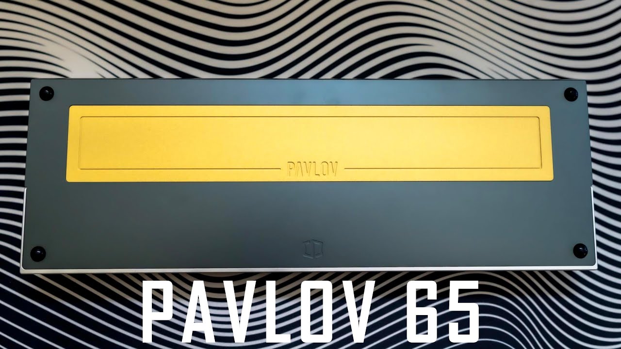 Pavlov 65 - An Aesthetically Pleasing 65% Keyboard - YouTube