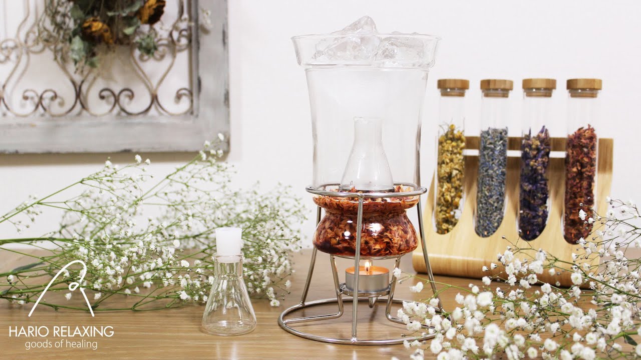 HARIO ハーブウォーターメーカーHWM-1 ハリオサイエンス - YouTube