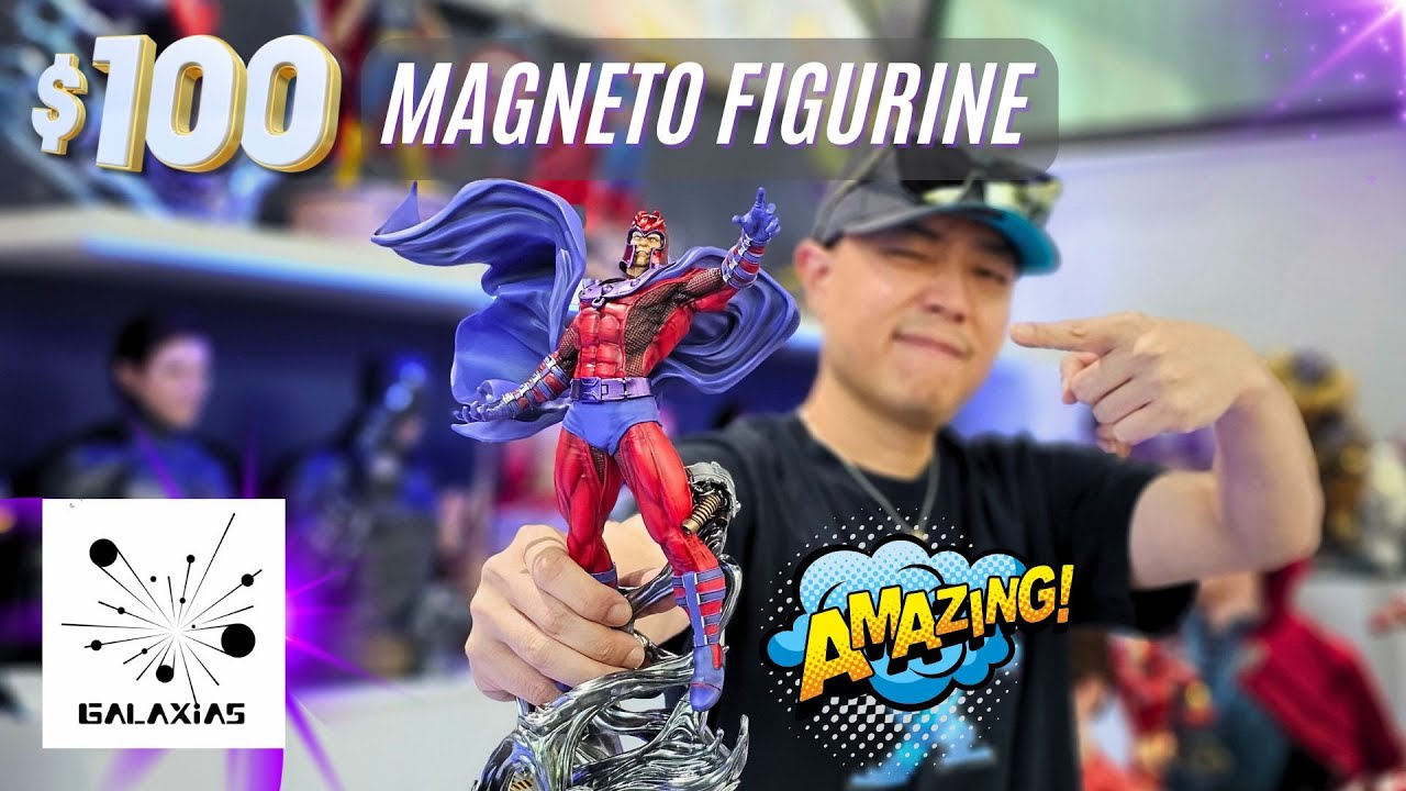 1/8 Scale Magneto Desktop Supers [Unboxing] | Galaxias - YouTube