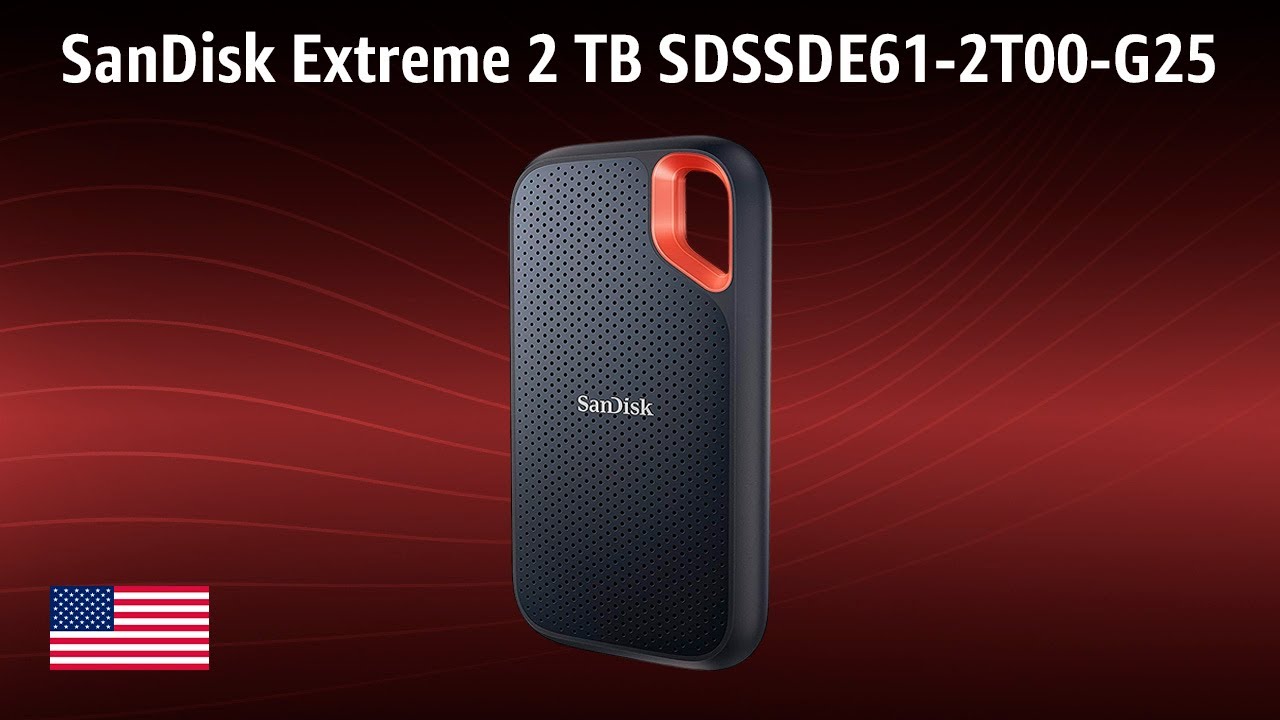 Portable SSD SanDisk Extreme 2 TB SDSSDE61-2T00-G25 | TEST