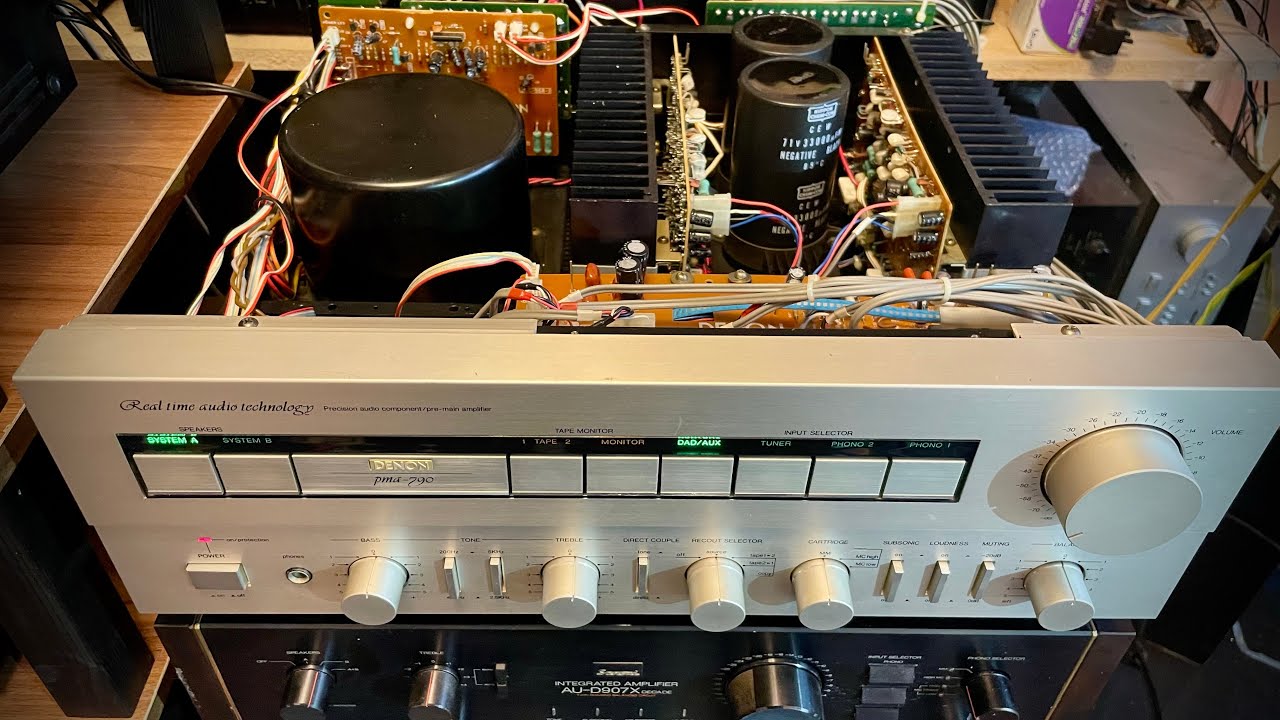 Denon PMA-790 / 4月28日 デノンサービにてメンテナンス完了 Denon PMA