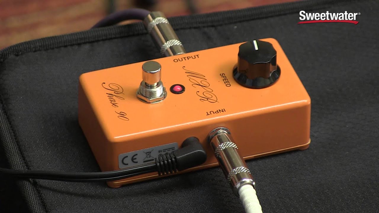 MXR CSP101SL Custom Shop Script Phase 90 Pedal Review by