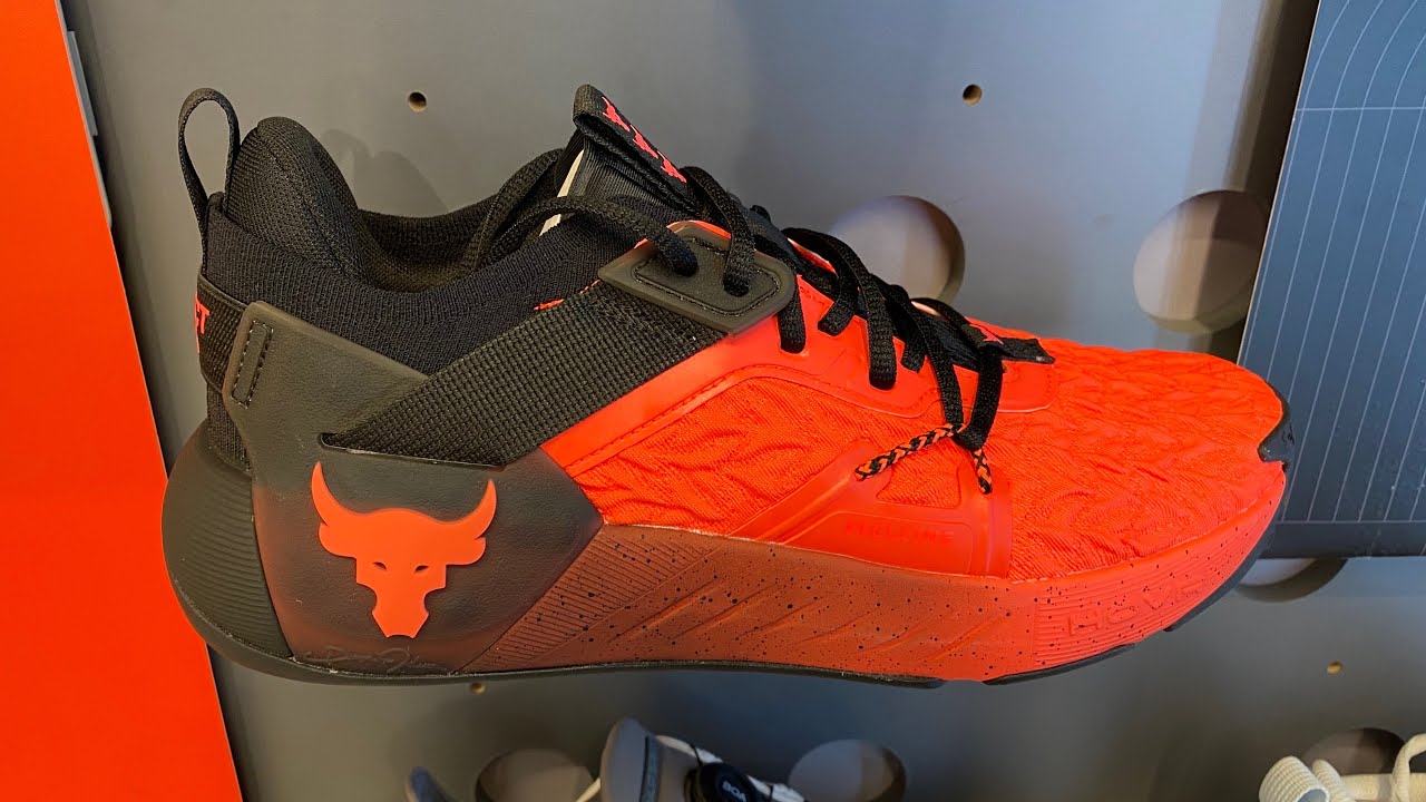 Under Armour Project Rock 6 (Phoenix Fire/Black) - Style Code