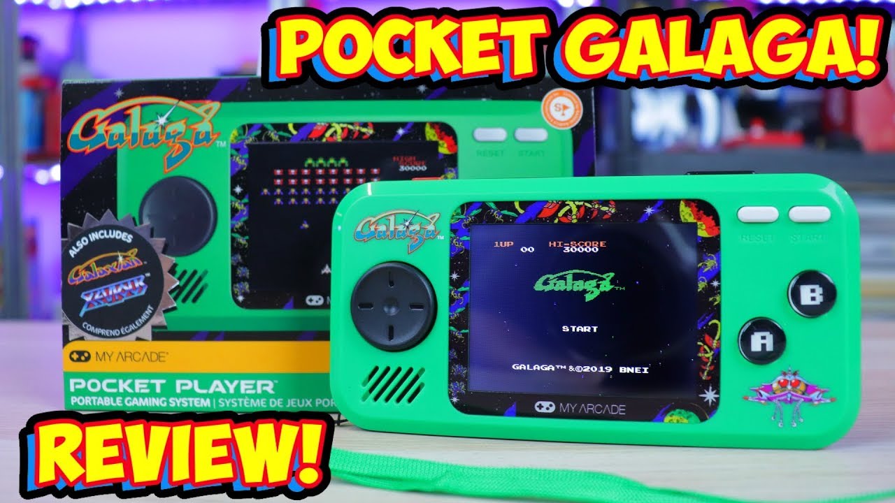 My Arcade Pocket Player Galaga、Galaxian & Xevious レビュー！ : r