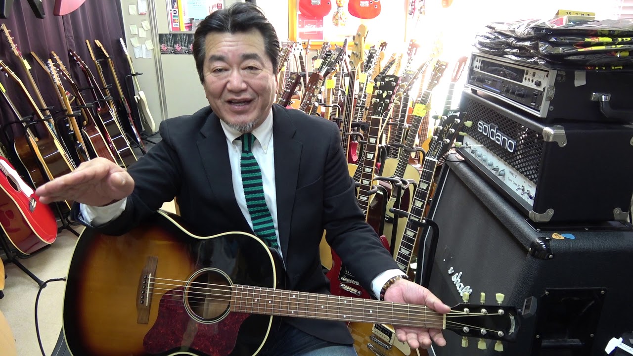 Stafford SAD-1000 ハードケース付 国産エレアコ - YouTube