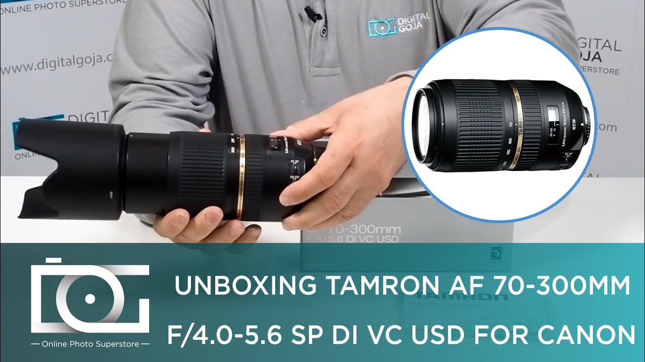 TAMRON AF 70-300mm f/4.0-5.6 SP Di VC USD For CANON EF SLR/DSLR