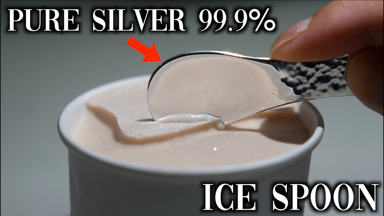 99.9%シルバー？日本の職人が純銀アイススプーンを製作するプロセス