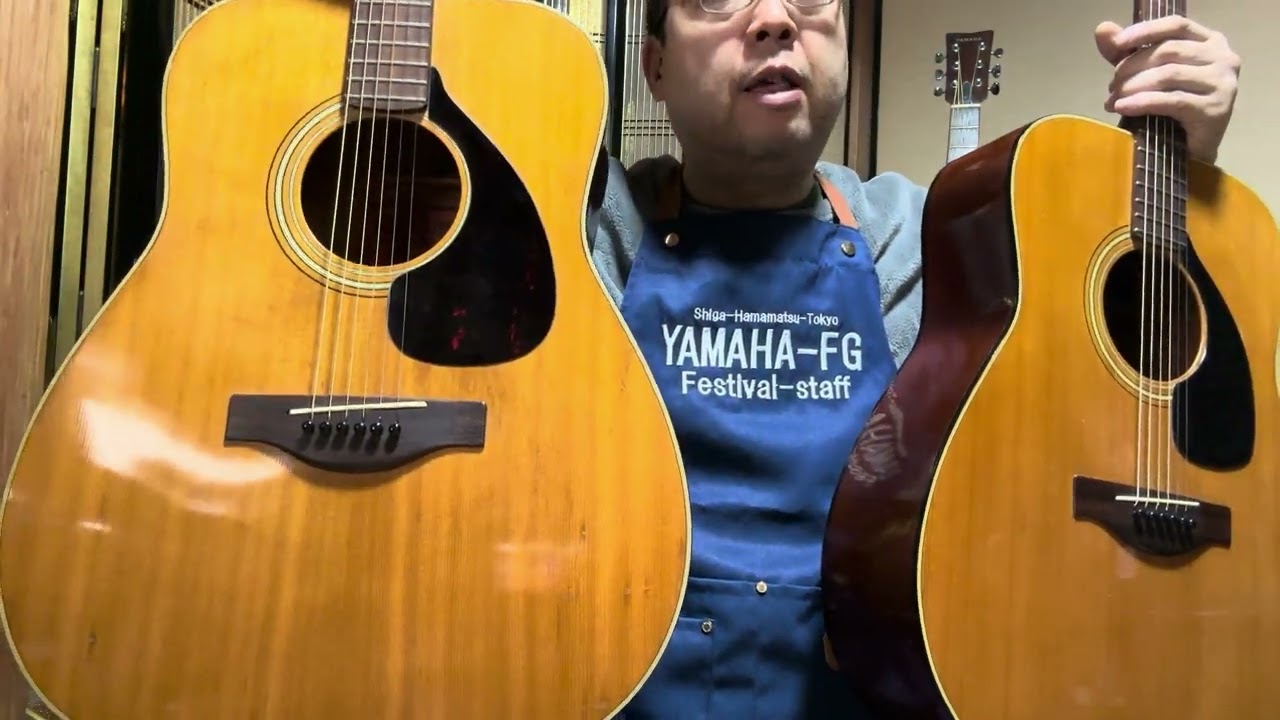YAMAHA FG-180は年式で音は違う？ 落語 de FG - YouTube