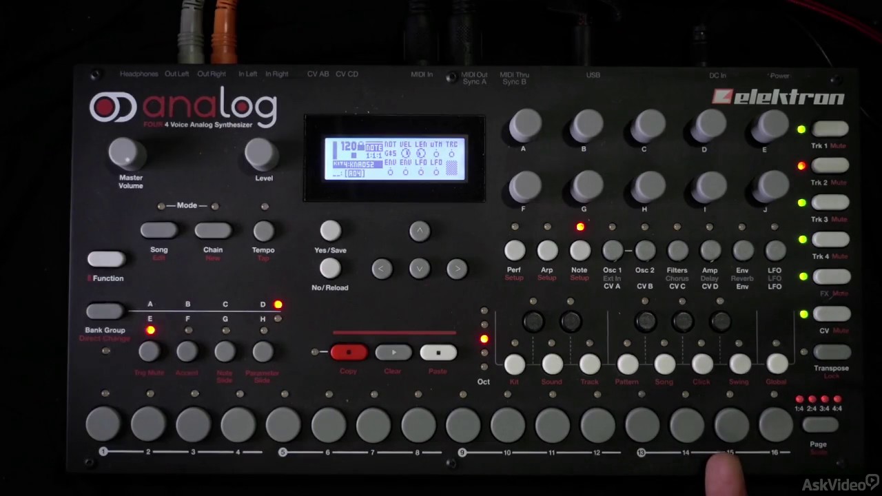 Elektron 102: Analog Four Explained and Explored - 1. What Is