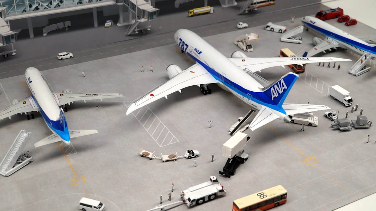 DS144-004 ジオラマシート [1/144 滑走路セット] [箱庭技研