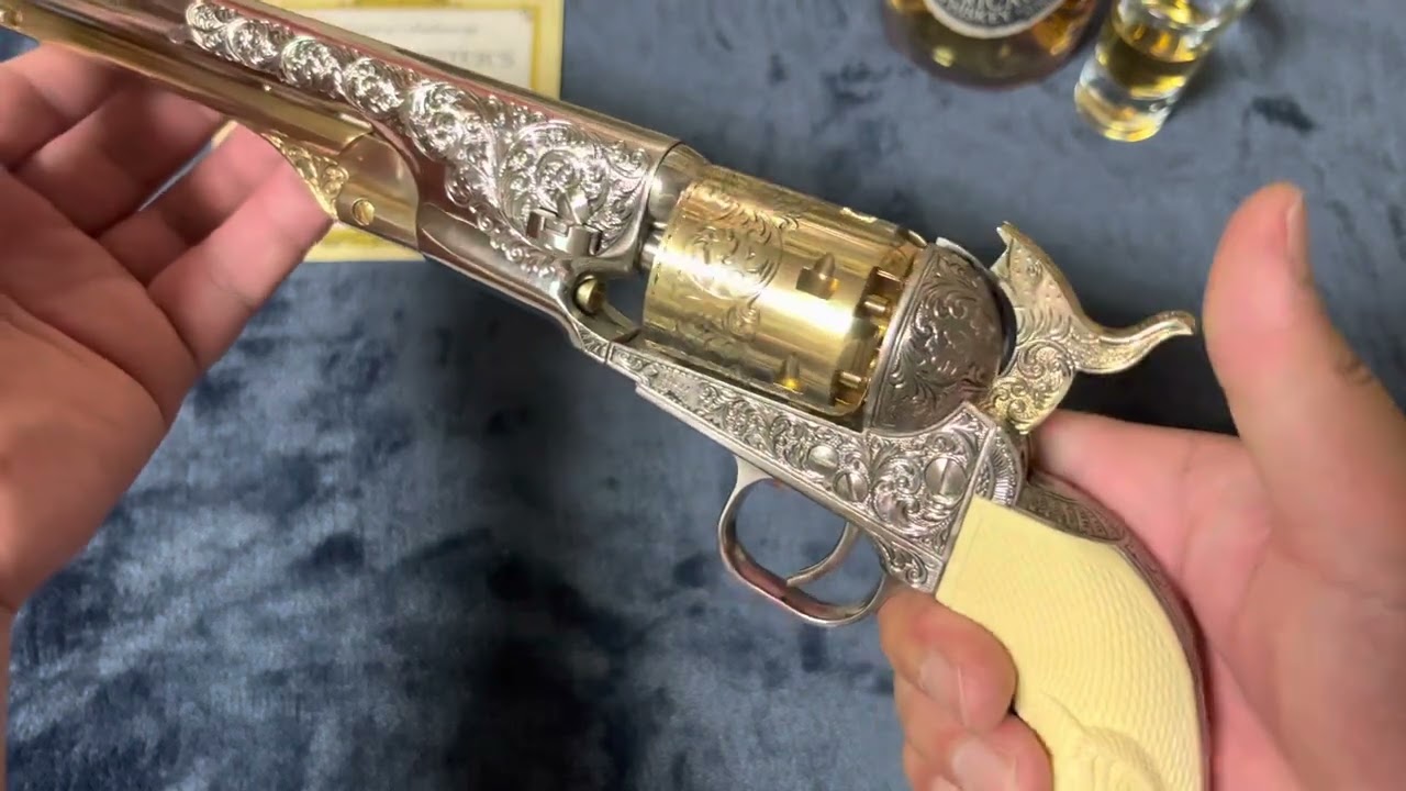 フランクリンミント Colt M1861 Navy カスター将軍モデル ABSモデル