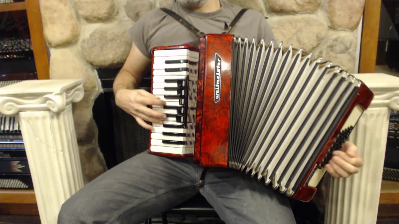 2421 - Red Weltmeister Stella Piano Accordion 26 40 LMM $595 - YouTube