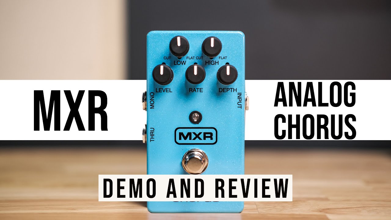 MXR Analog Chorus Demo and Review - YouTube