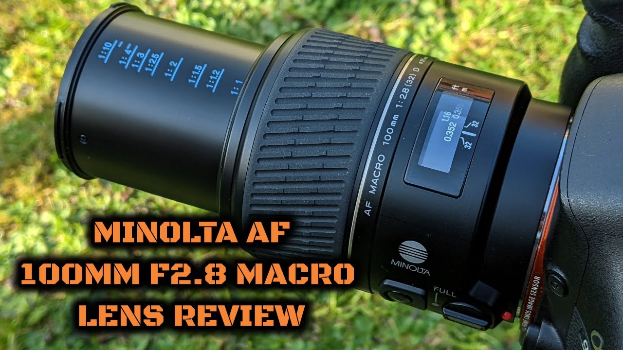 Minolta AF 100mm F2.8 Macro (D): Lens Review - YouTube