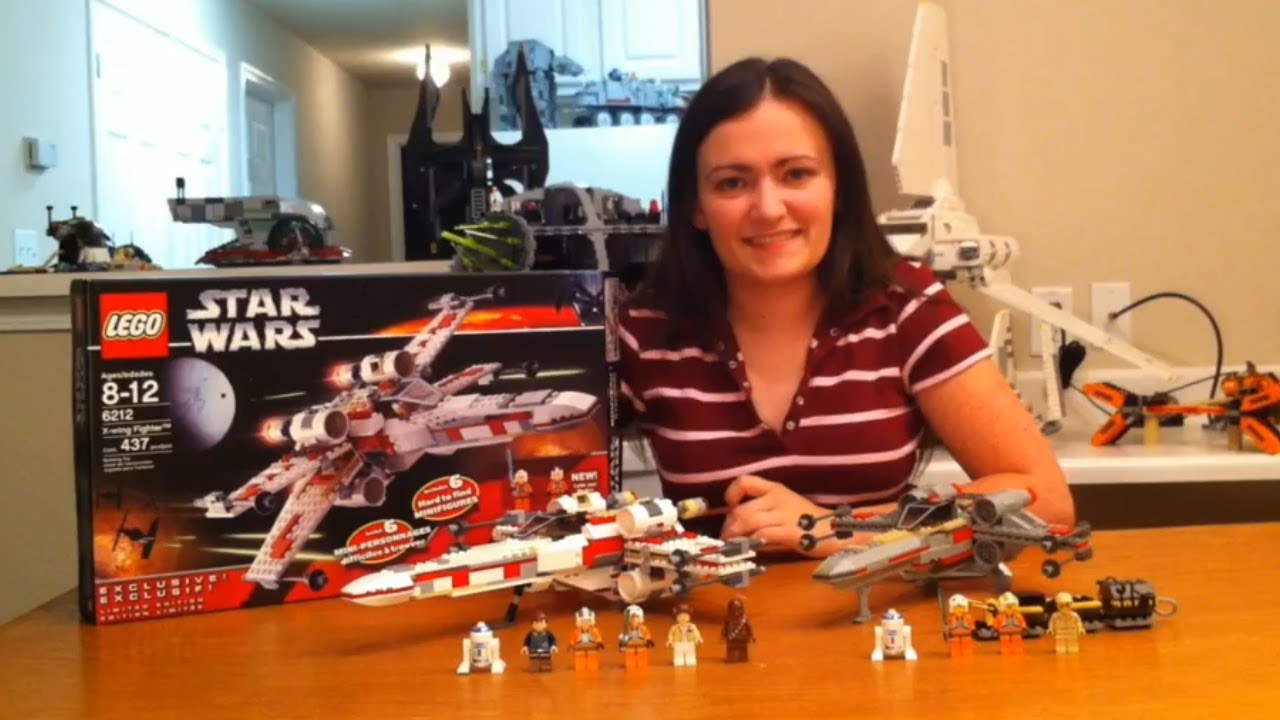 LEGO 7140 6212 X-Wing Fighter LEGO Star Wars Comparison Review