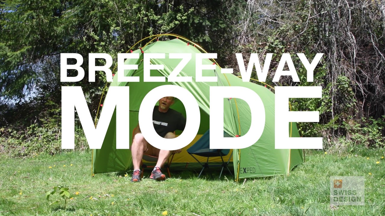 ミニマムな2ルームテント＜巨大な全室 EXPED(エクスペド) Outer Space