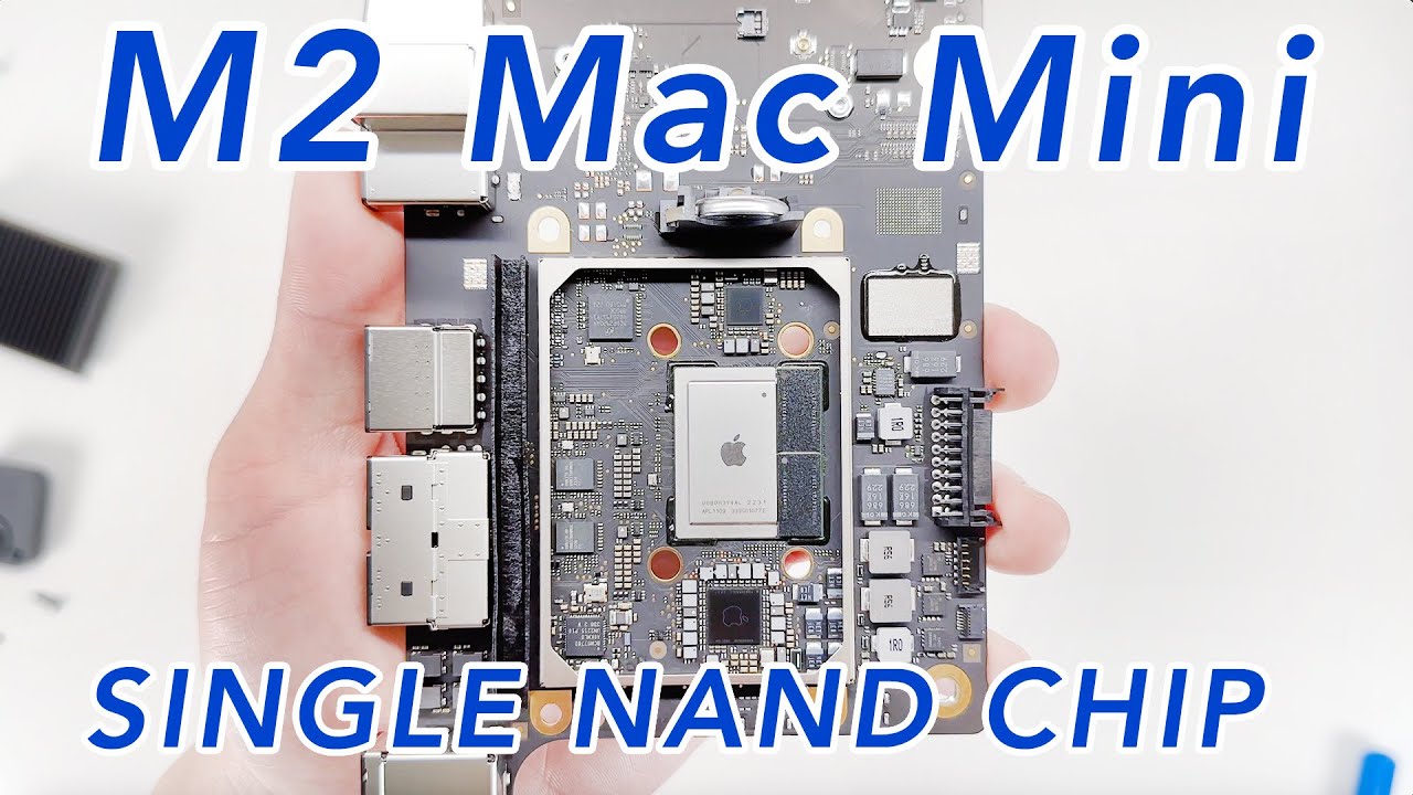 Entry level M2 Mac mini, 2023 MacBook Pro have slower SSD than