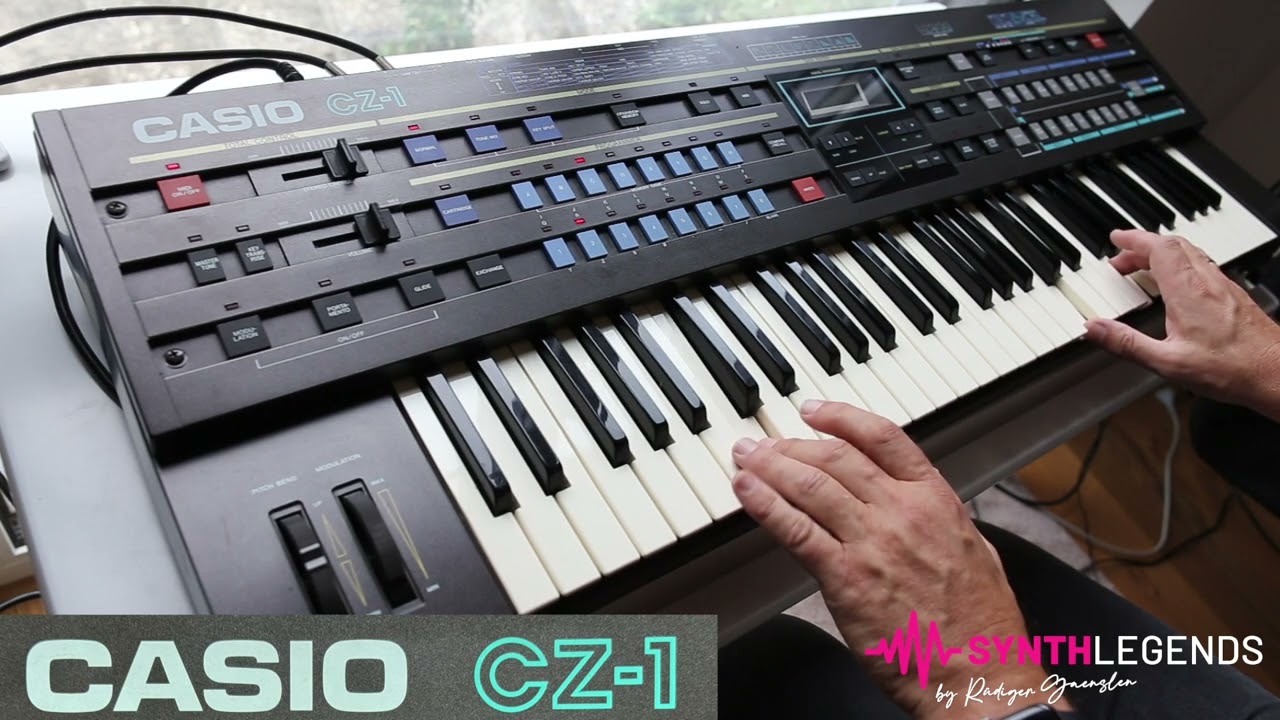 Casio CZ-1 digital fatness - YouTube