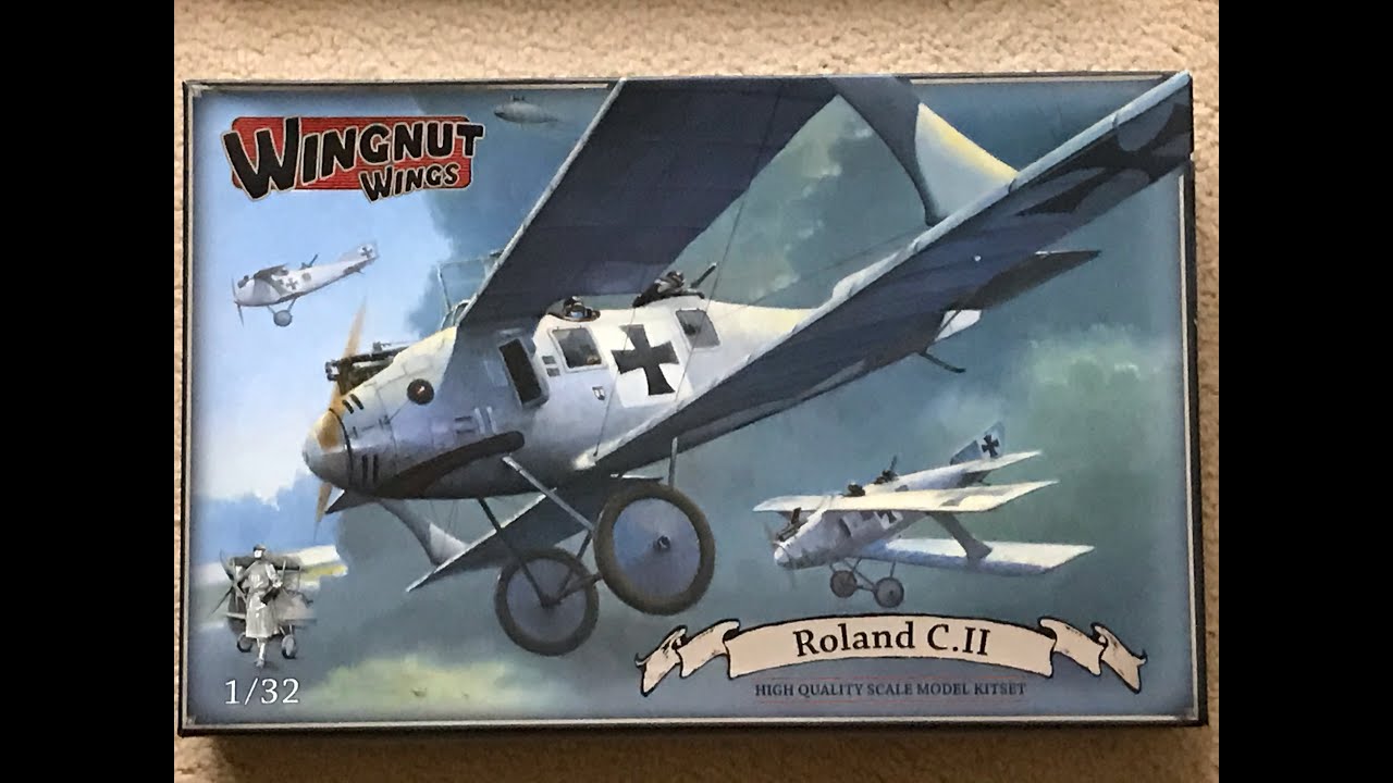 Wingnut WIngs 1/32 Roland C.II (32026) kit review - YouTube