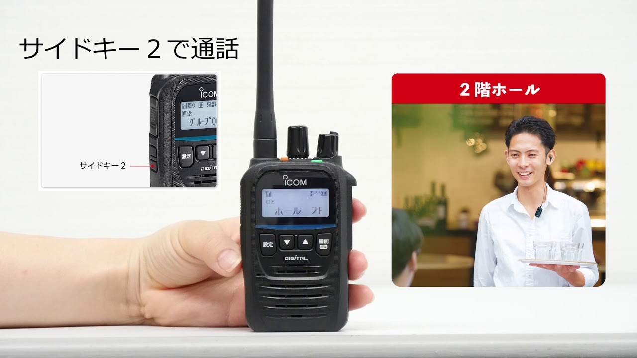 ICOM IC-DU75 トランシーバー 3台セット ICOM IC-DU75 トランシーバー