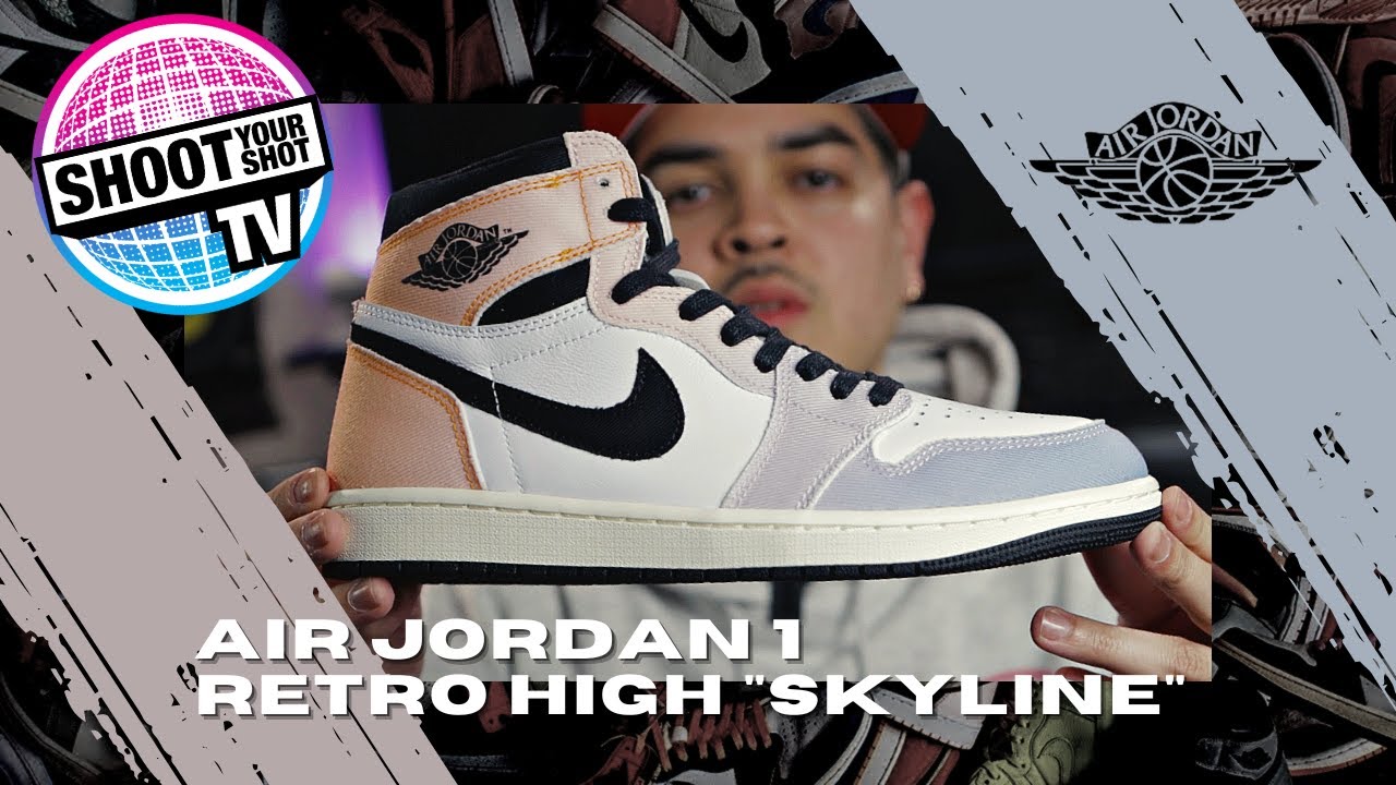 Air Jordan 1 Retro High Skyline Unboxing and Review! - YouTube