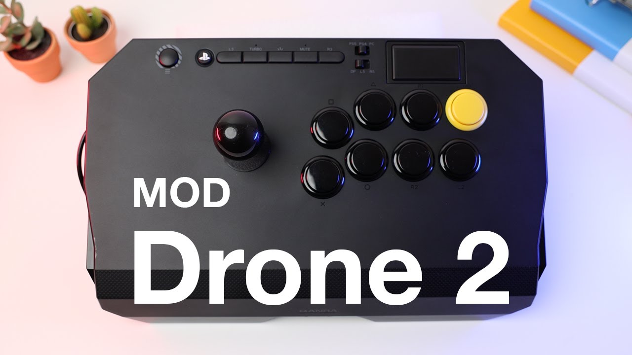 Qanba Drone 2 Mod - Super Easy - YouTube