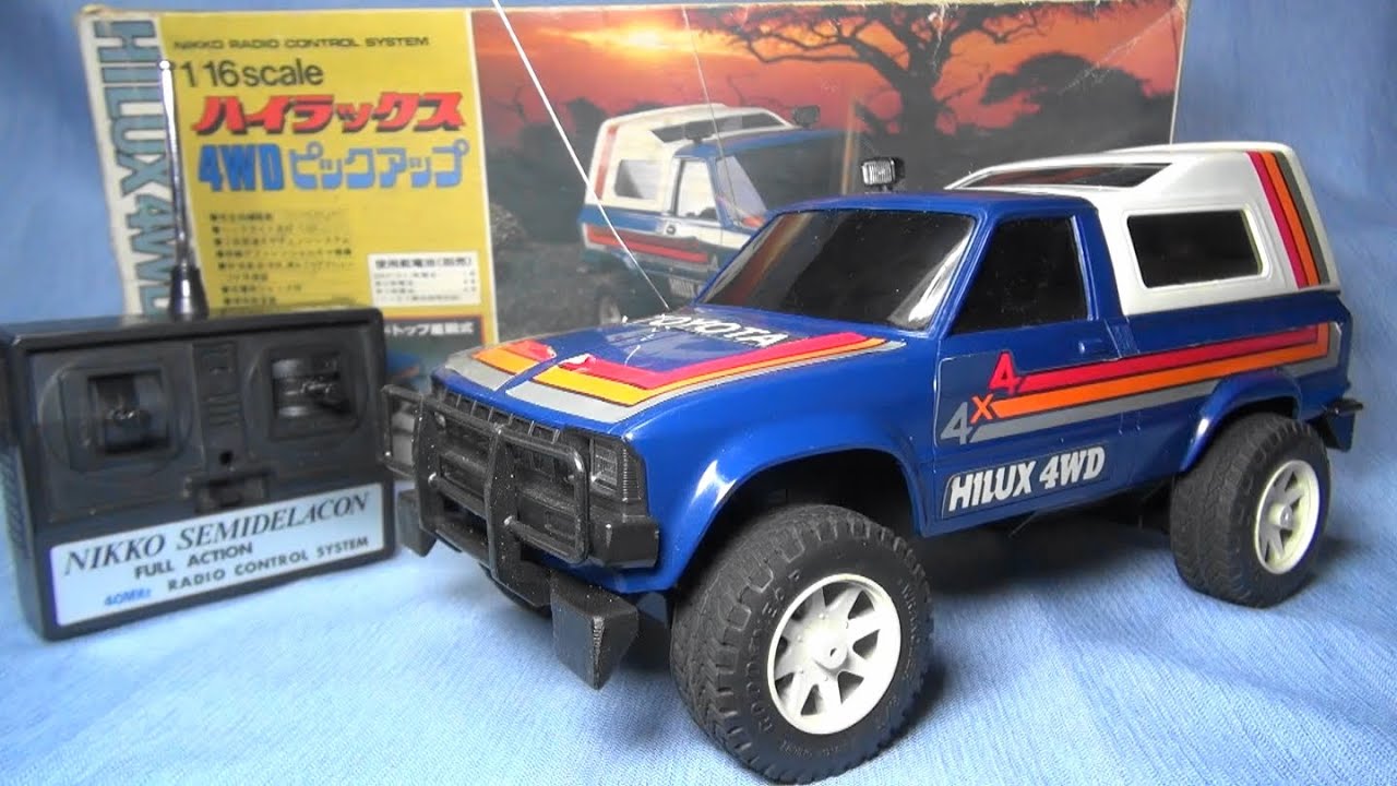 1/16 ニッコー セミデラコン ハイラックス4WDピックアップ 1982年 昭和
