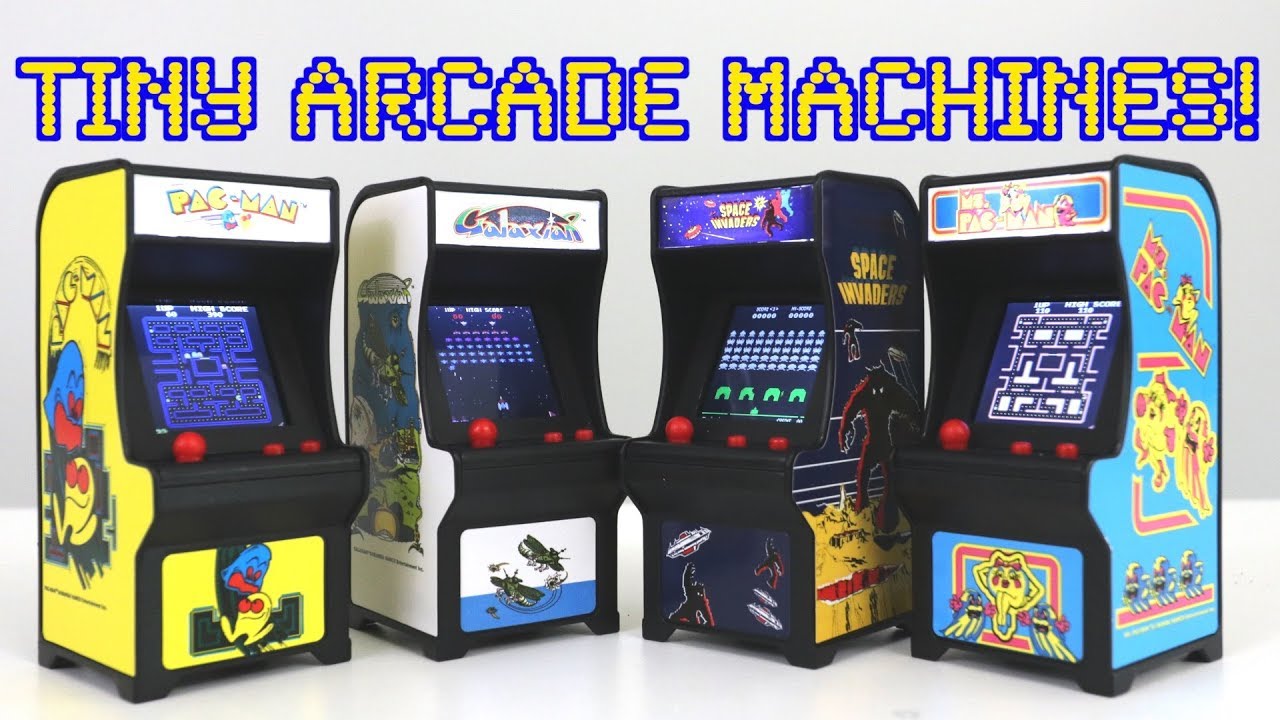 TINY ARCADES - World's Smallest Playable Mini Arcade Games