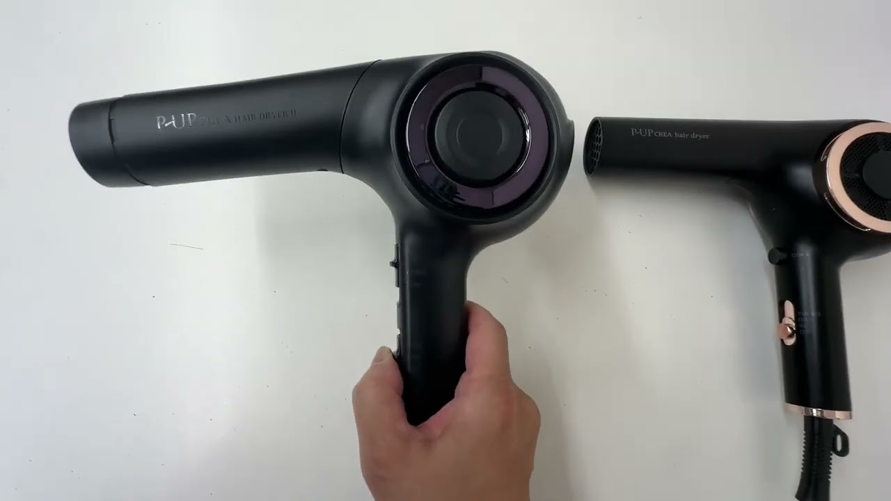 新発売 P-UP CREAドライヤー2 比較 - YouTube