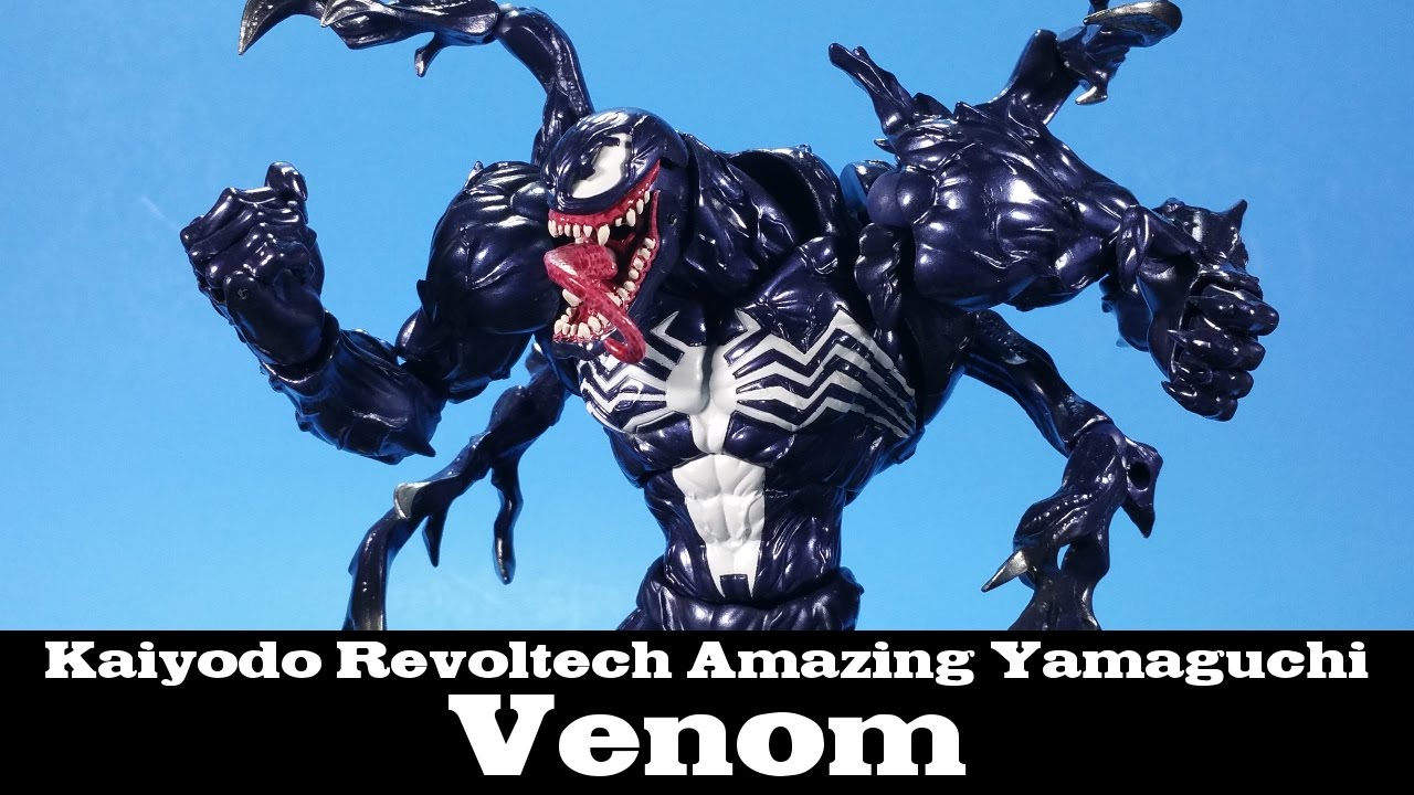 Amazing Yamaguchi Venom Marvel Revoltech Kaiyodo - YouTube