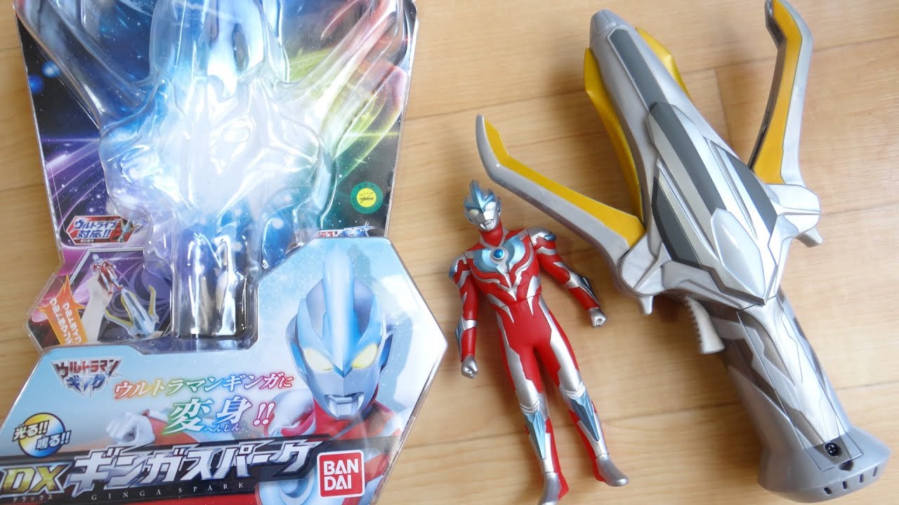 Unboxing Review DX Ginga Spark Ultraman Ginga Review Ultra Live