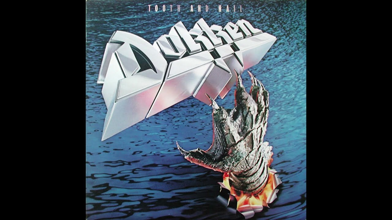 B2 Into The Fire - Dokken – Tooth And Nail 1984 Vinyl Album HQ