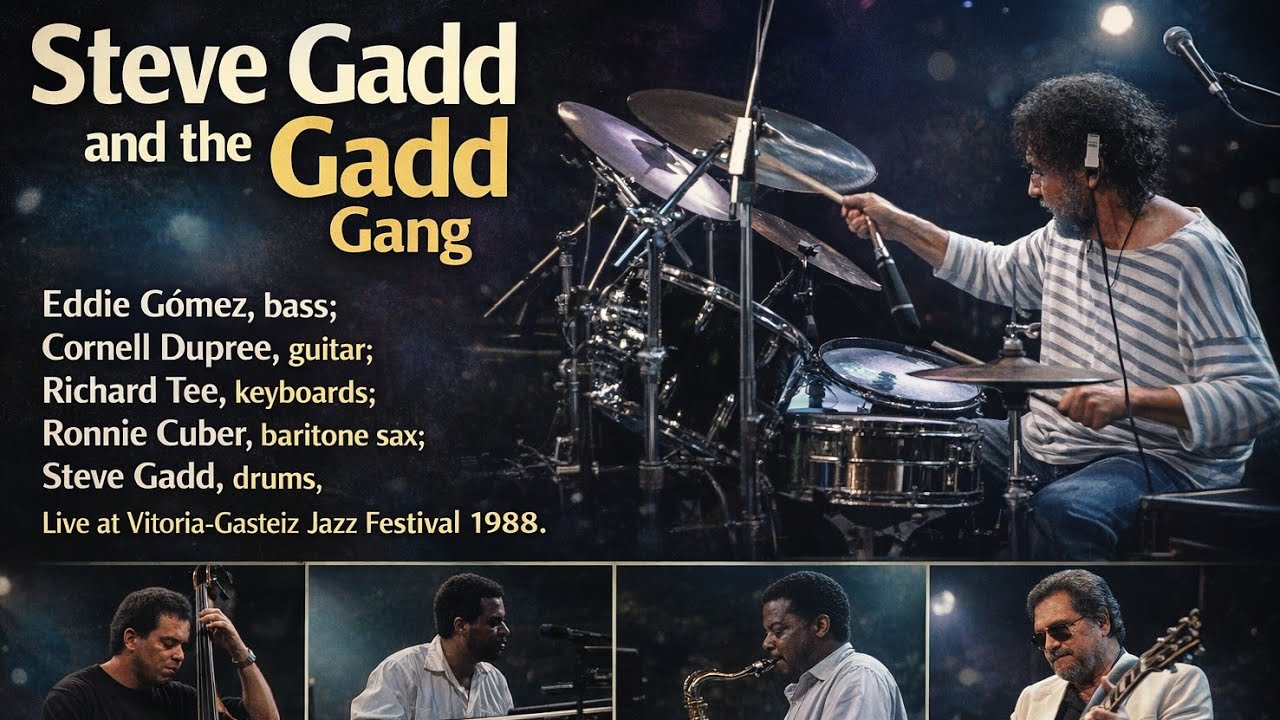 Steve Gadd and the Gadd Gang 1988 - YouTube