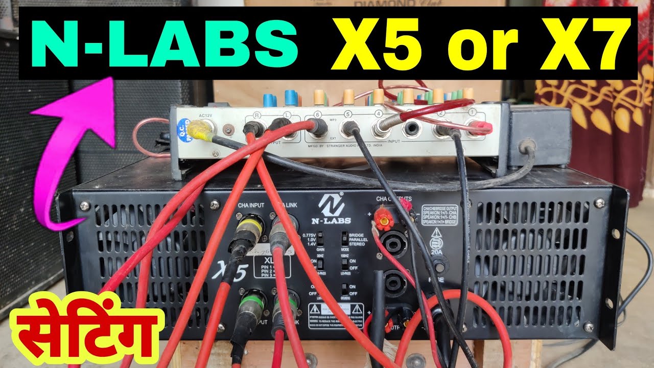 N Labs X5 | X7 Back Setting करना सीखें 🙄 | Amplifier
