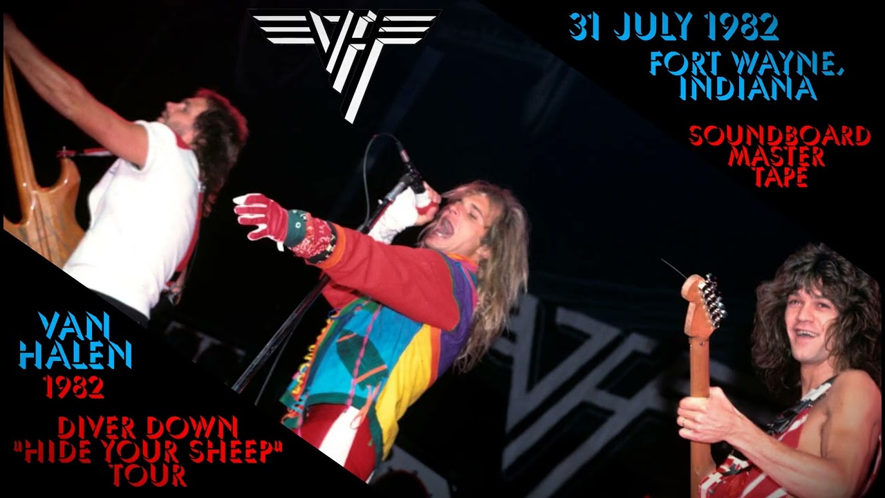Van Halen - 31 July 1982 - Fort Wayne Coliseum, Fort Wayne