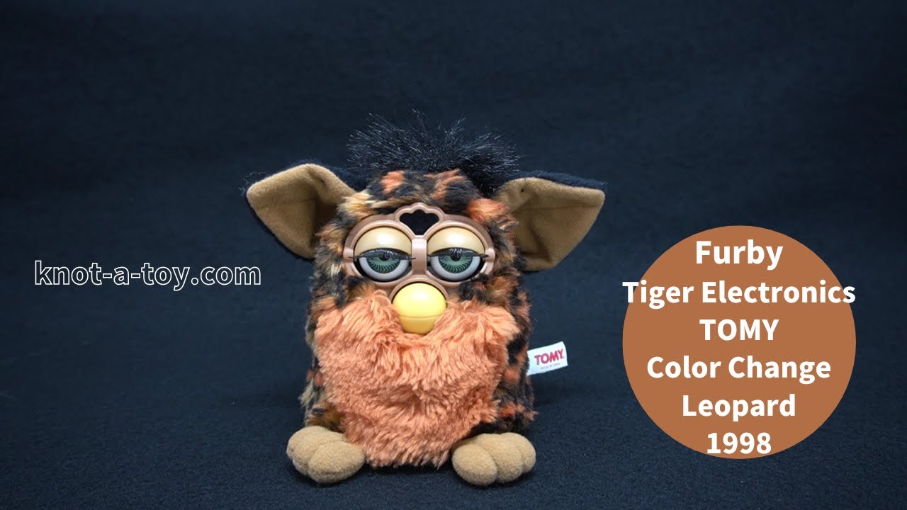 Furby/ファービー・TOMY/トミー(タイガーエレクトロニクス)・ヒョウ柄