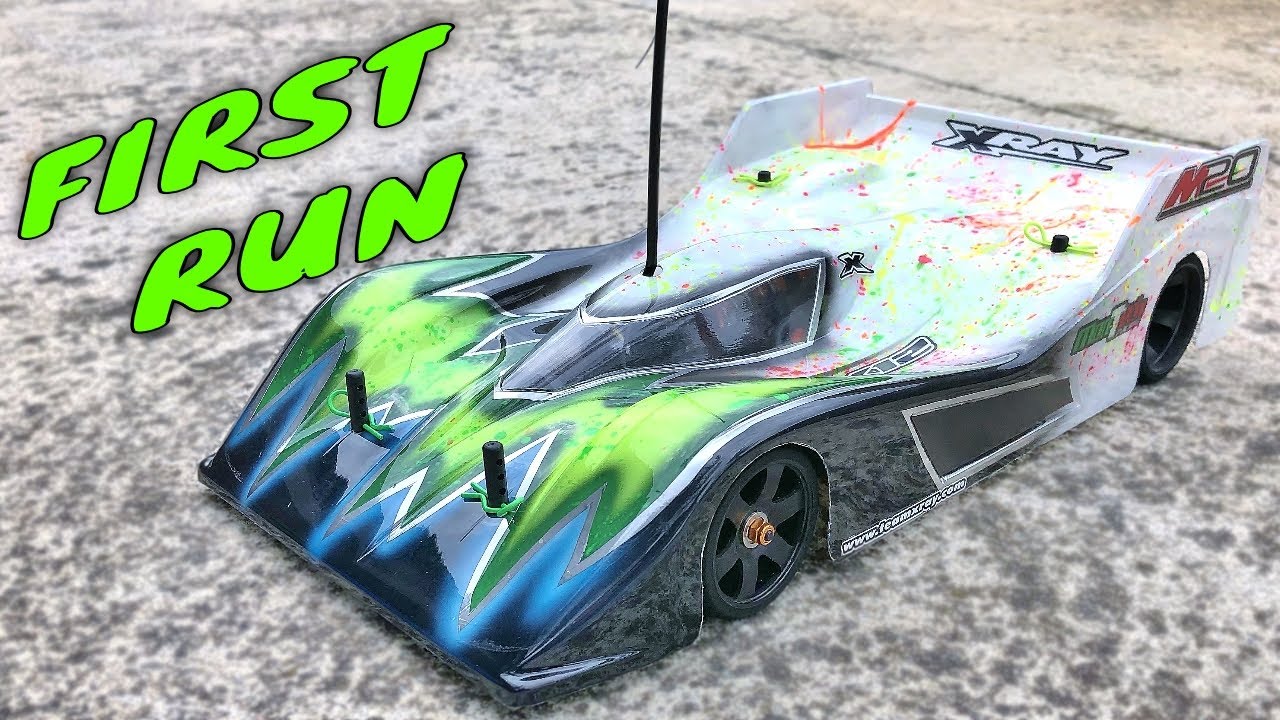 XRAY X12 2015 Electrics & First Run - 17.5T Brushless - 1s LiPo