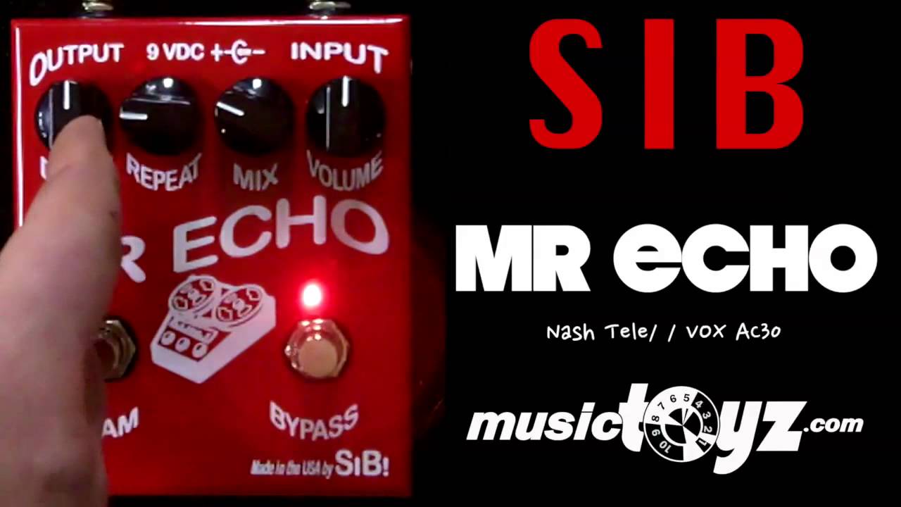 SIB Mr Echo Delay Guitar Pedal - YouTube