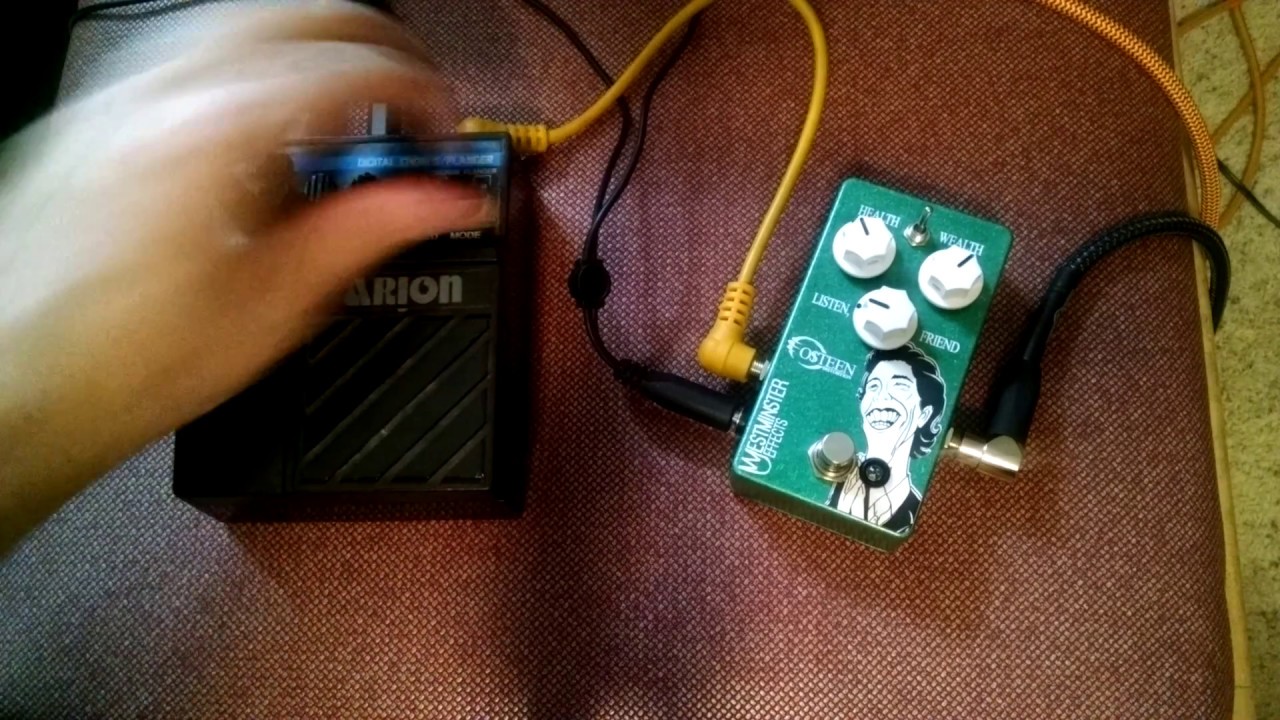 DCF-1 = Arion Digital Chorus / Flanger guitar pedal - YouTube