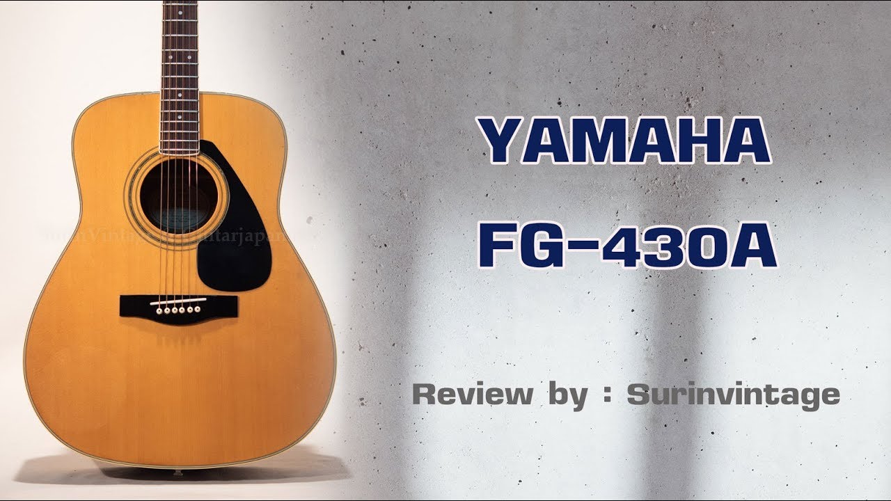 Yamaha FG 430A - YouTube