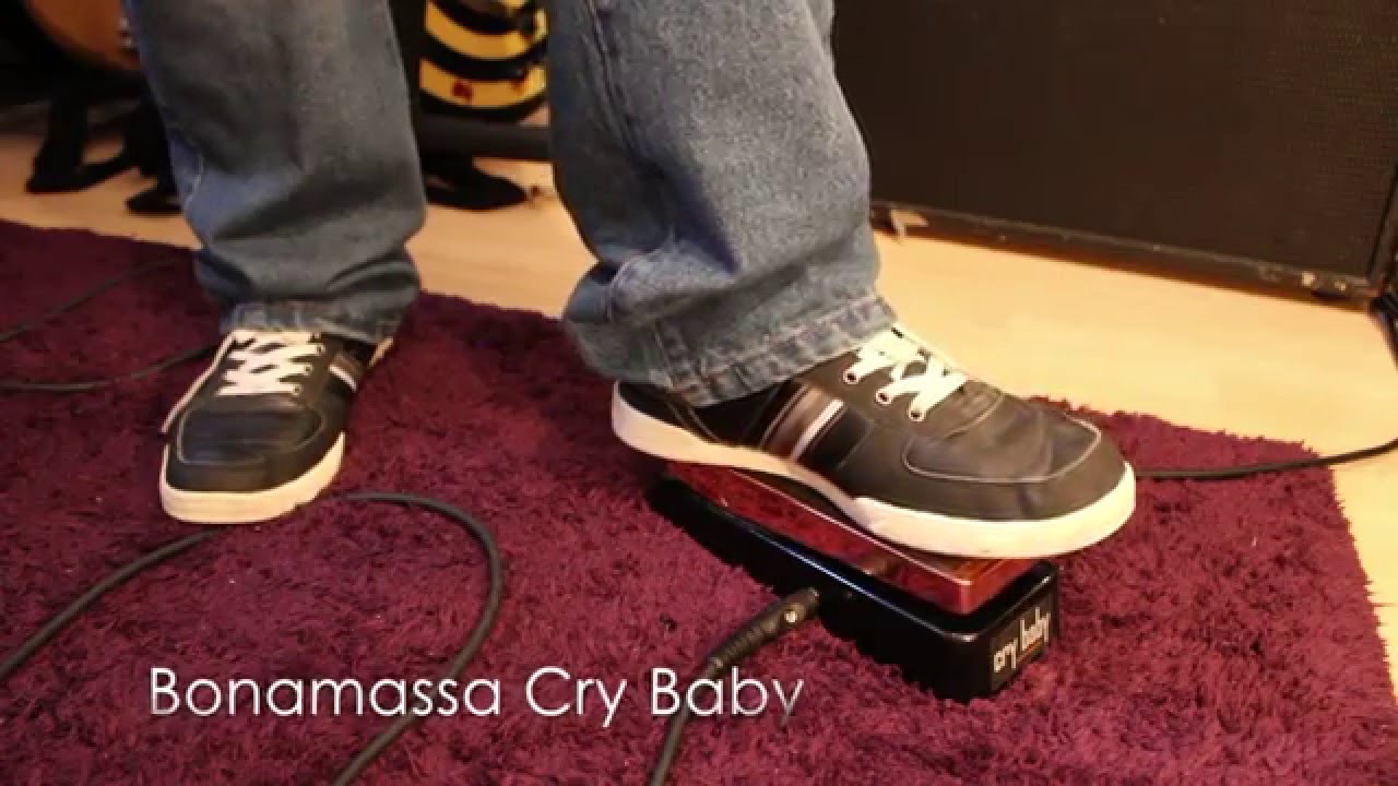 Dunlop - Joe Bonamassa Wah JB95 Cry Baby Demo - Dan Leggatt - YouTube