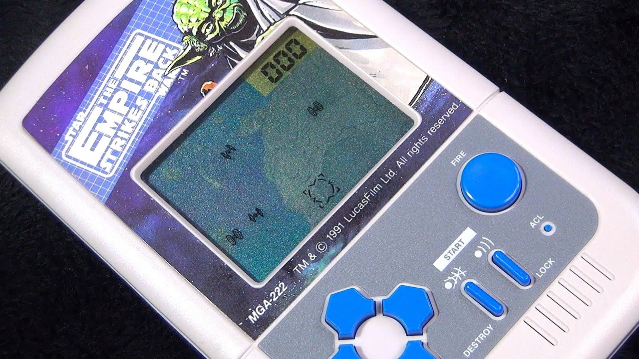 電子ゲーム】マイクロゲーム スターウォーズ 帝国の逆襲 捕獲 移動