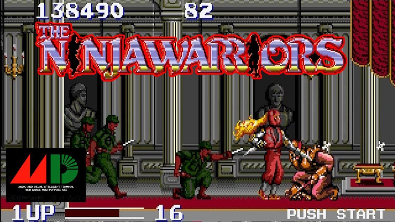 MD CD ニンジャウォーリアーズ / The Ninja Warriors - Full Game