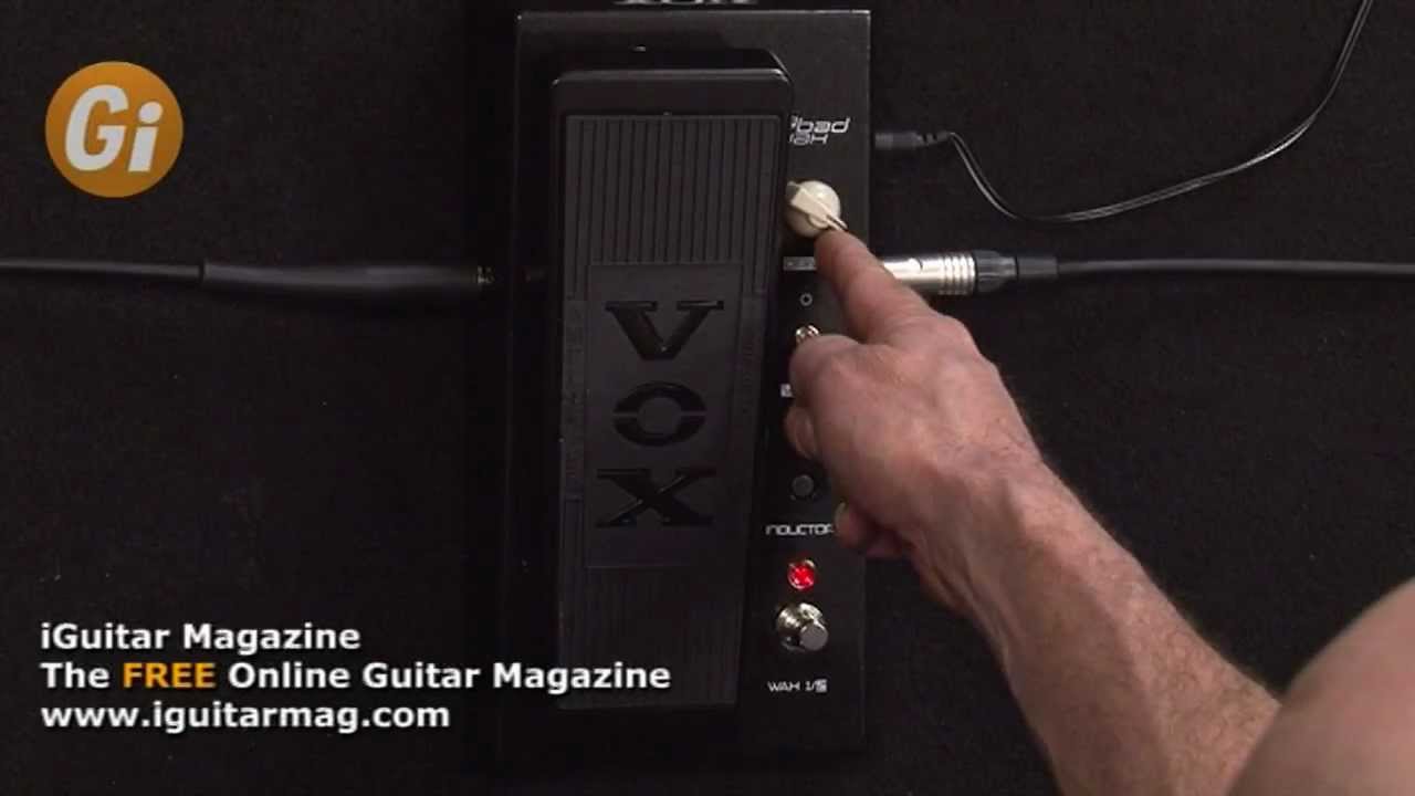 Vox Big Bad Wah Joe Satriani Pedal Review With Danny Gill Guitar