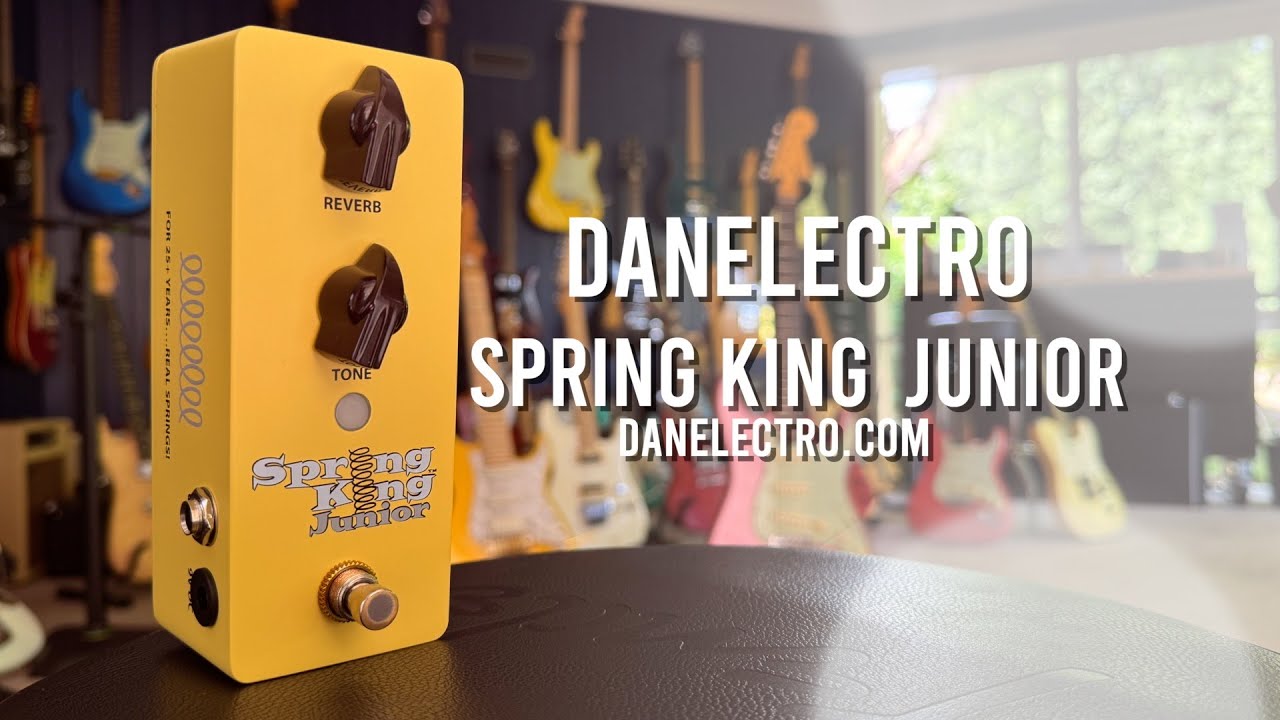Danelectro: Spring King Junior. REAL Spring Reverb - YouTube